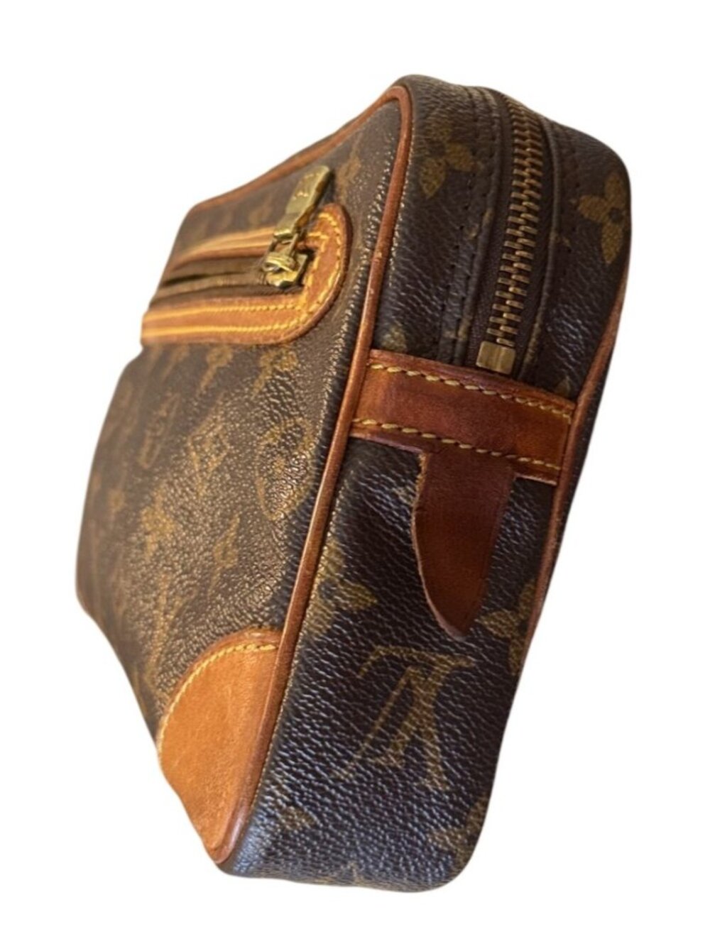 Louis Vuitton Marly Dragonne GM Coated Canvas Monogram Clutch Wristlet SL0916 - Picture 4 of 16